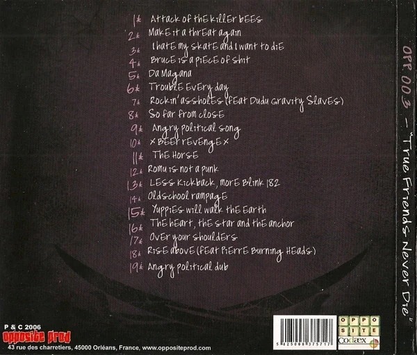 CD Trouble Every Day "True Friends Never Die" – photo 2